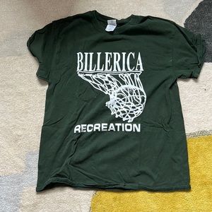 Billerica recreation green tee